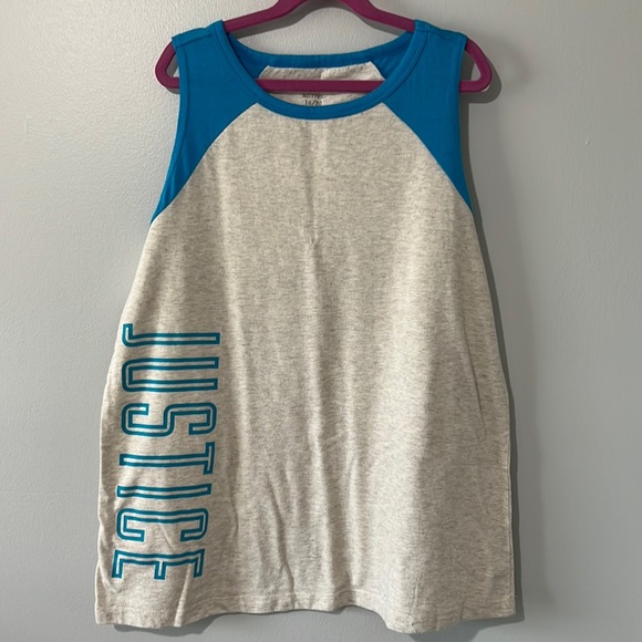 Justice Shirts & Tops Justice Logo Tank Top Poshmark